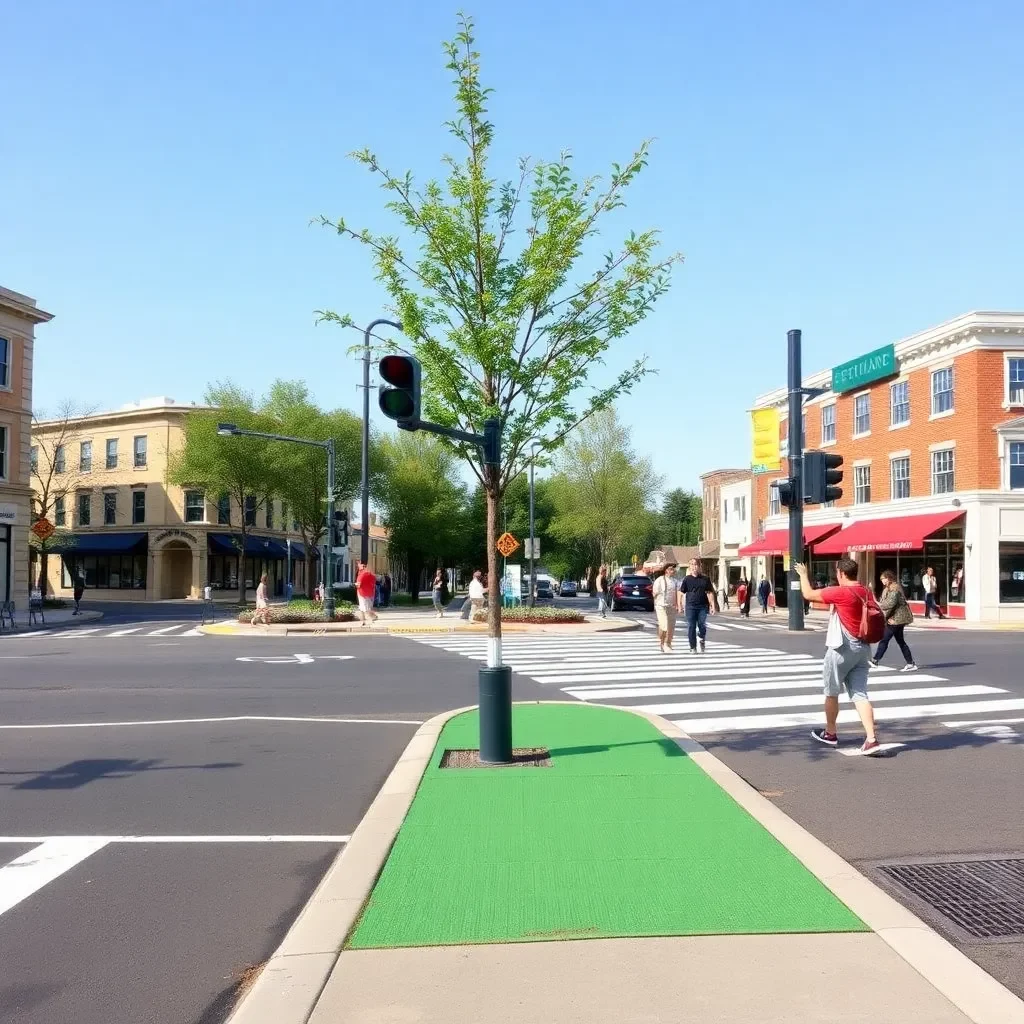 Columbia Enhances Safety and Aesthetics at Downtown Intersection Near Universities