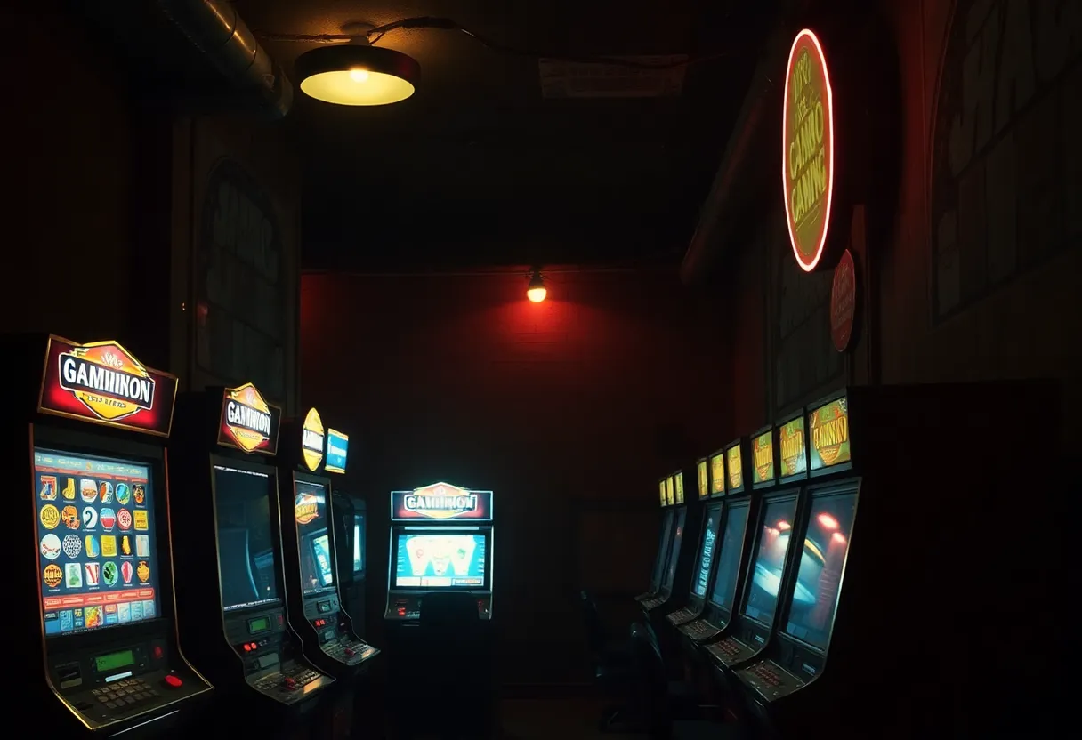 Illegal gambling scene in Lexington County