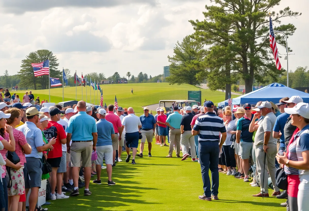 Golf tournament at Woodcreek Golf Club in Elgin, SC