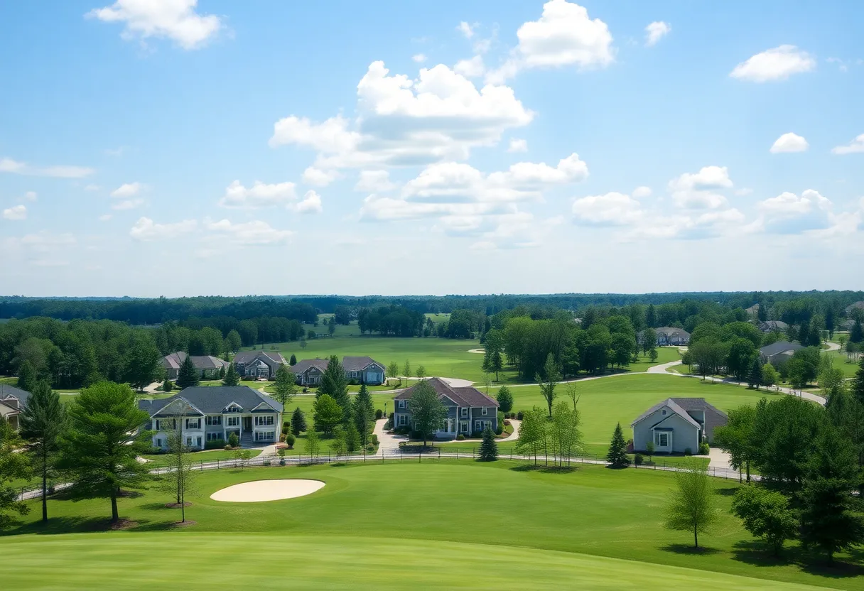 A scenic golf community in Irmo, SC with affordable homes and golf course