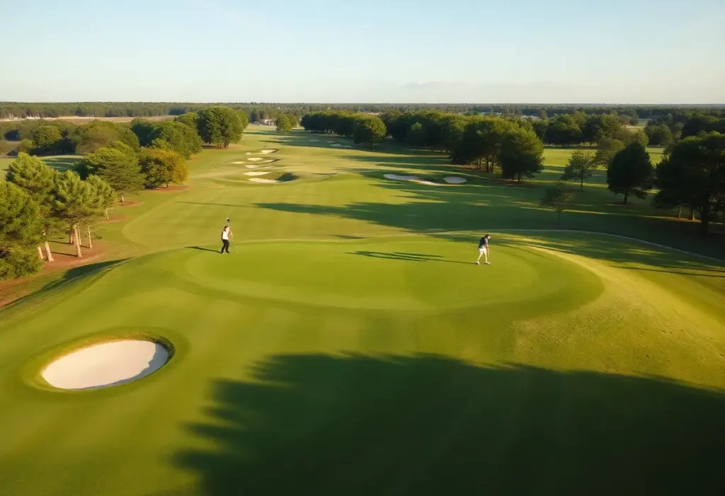 Stunning view of a golf course in Irmo SC