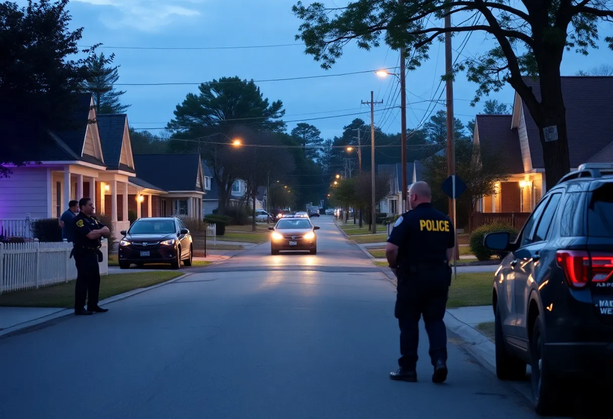 Police presence in Irmo, SC following shooting incident
