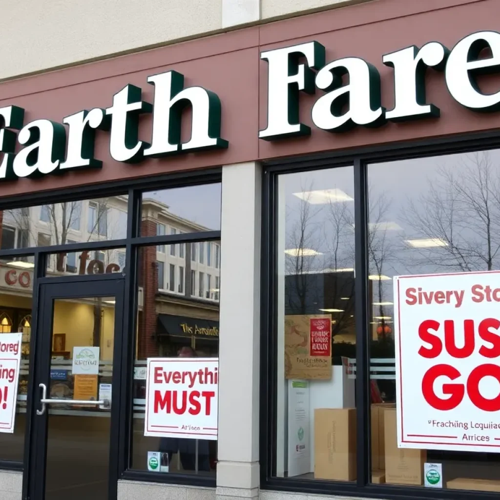 Earth Fare Liquidation Sale