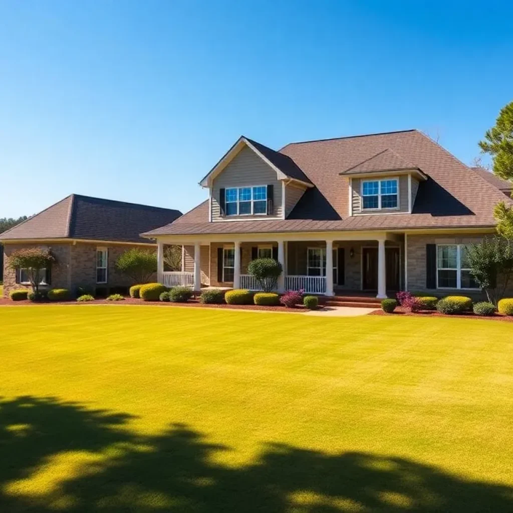 Spacious golf home in Irmo SC suitable for large families.