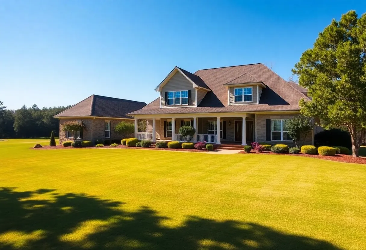 Spacious golf home in Irmo SC suitable for large families.