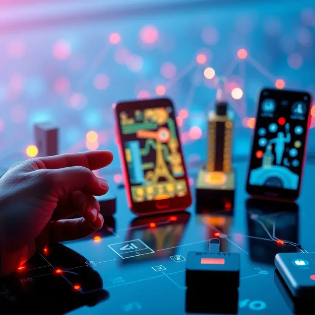 Concept image depicting the transition of Nokia's smartphone division.