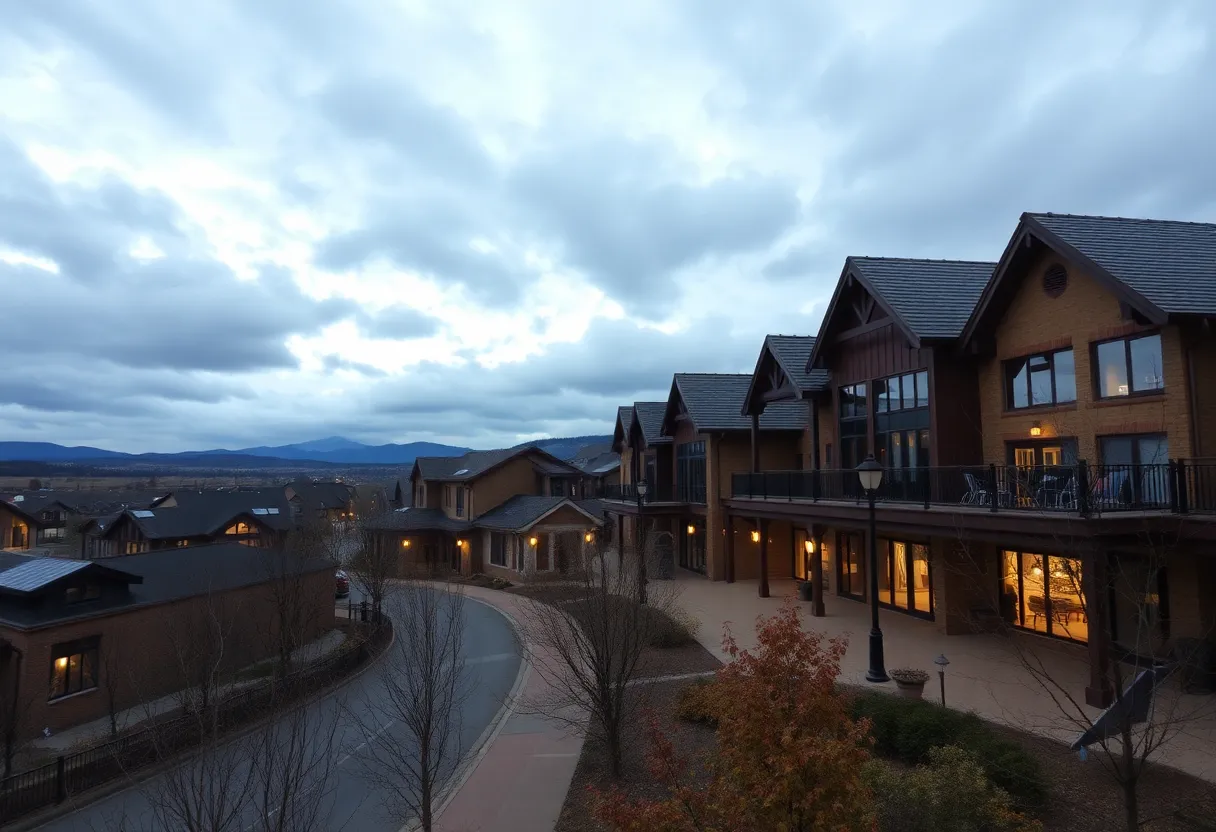 Cloudy skies over Irmo on November 25, 2025