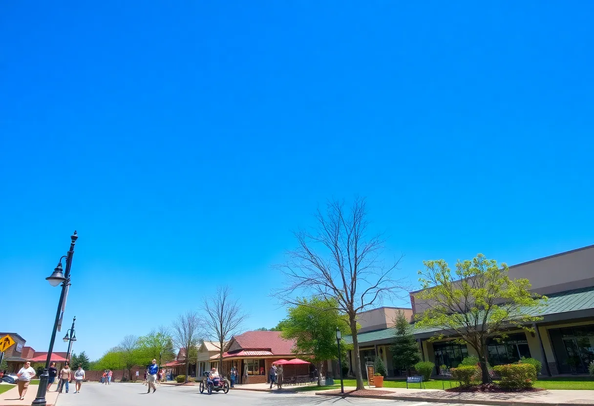 Clear blue skies and sunny weather in Irmo, SC