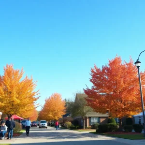 People enjoying a sunny day outdoors in Irmo, SC.
