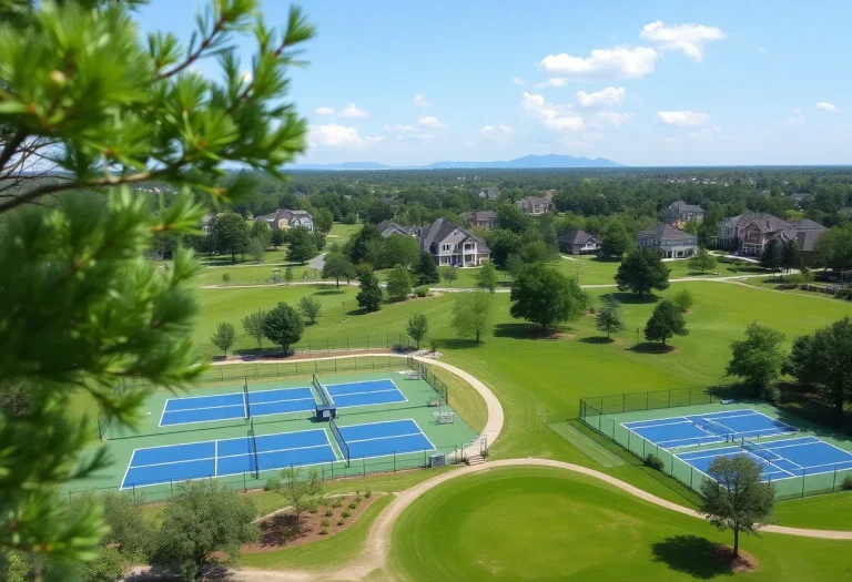 A golf community in Irmo SC with beautiful golf courses and tennis courts.