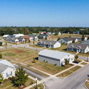 HERE Branding Bundle Scenic view of Irmo showcasing community development and infrastructure.