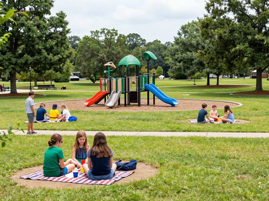 Families enjoying upgraded parks in Irmo, SC