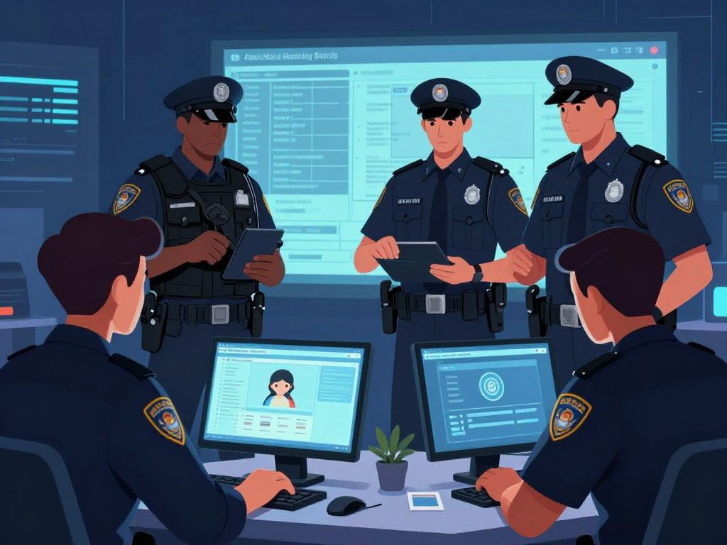 Law enforcement teams in action against child sexual abuse material offenses