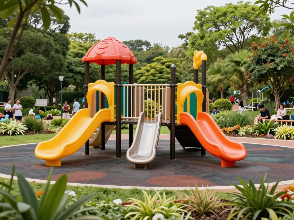 Newly developed playground at Rawls Creek Park in Irmo