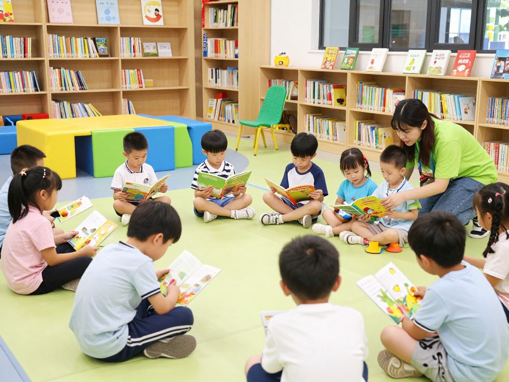 Children participating in a reading event at Irmo Library