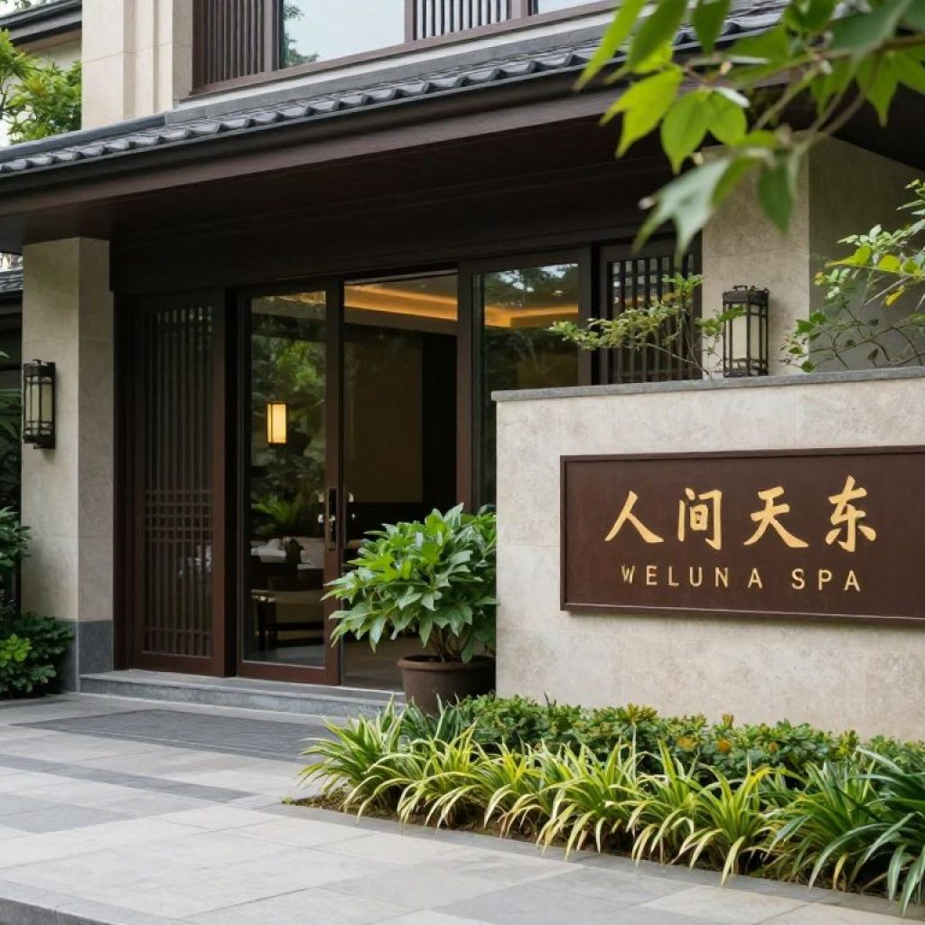 Exterior view of Vivid Aesthetics spa in Irmo with greenery