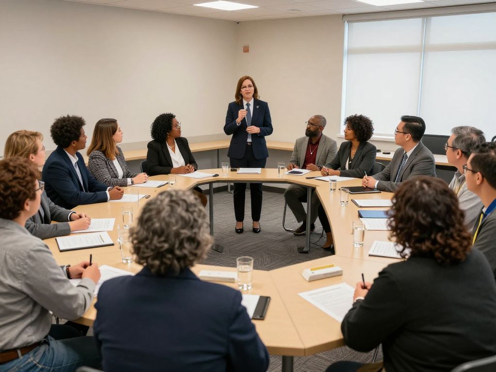 Residents gathered for a town hall meeting discussing zoning amendments in Richland County, SC.