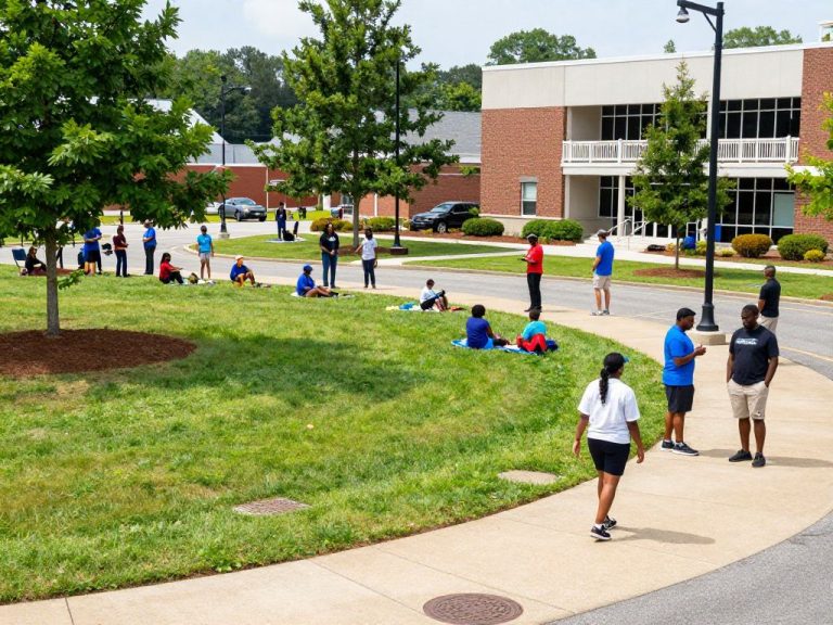 People engaging in community activities in Irmo SC.