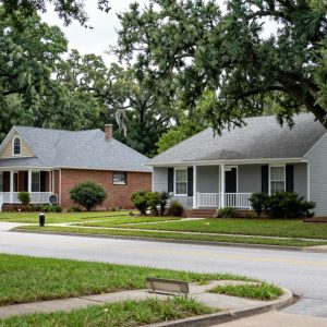 Serene neighborhood depicting resilience and community spirit in Irmo SC