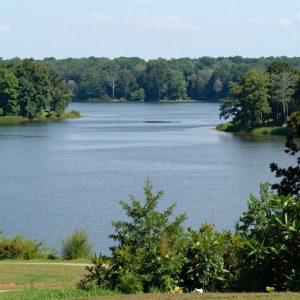 Scenic view of Lake Murray, Irmo, South Carolina, post-earthquake