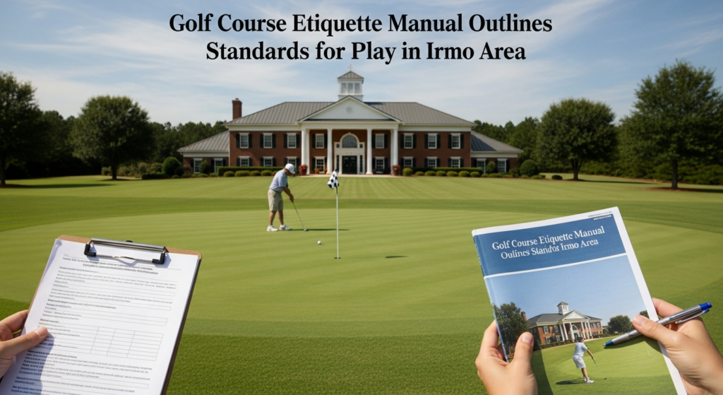 Golf Course Etiquette Manual Outlines Standards for Play in Irmo Area