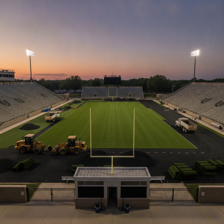 Turf Delays Reschedule Greenville Co. Football Openers