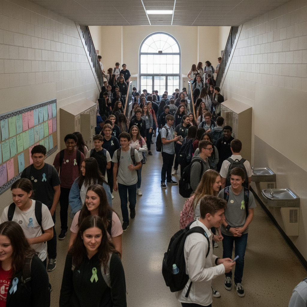 Irmo High School Students Observe Suicide Prevention Month