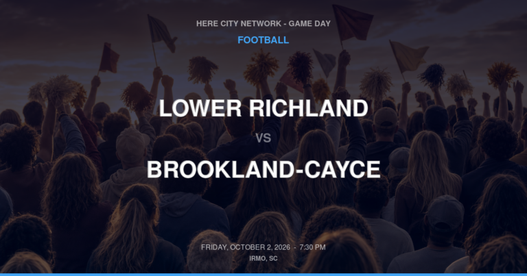 Lower Richland 21, Brookland-Cayce 28