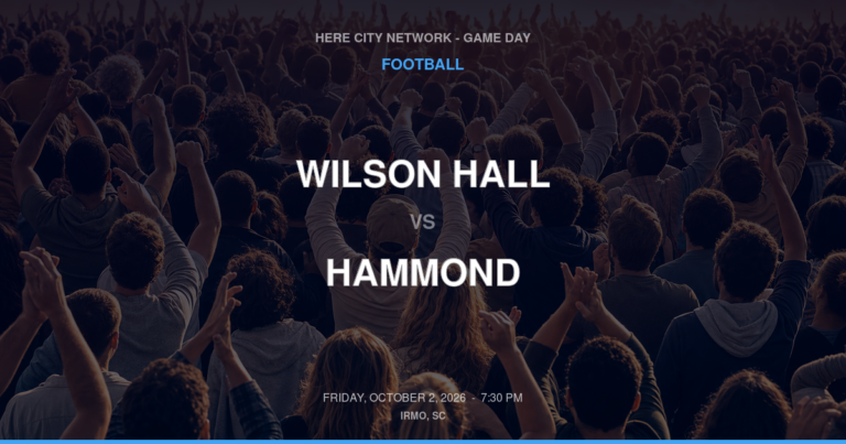Wilson Hall vs. Hammond — Football Game Day — Columbia, SC — Oct 2, 2026